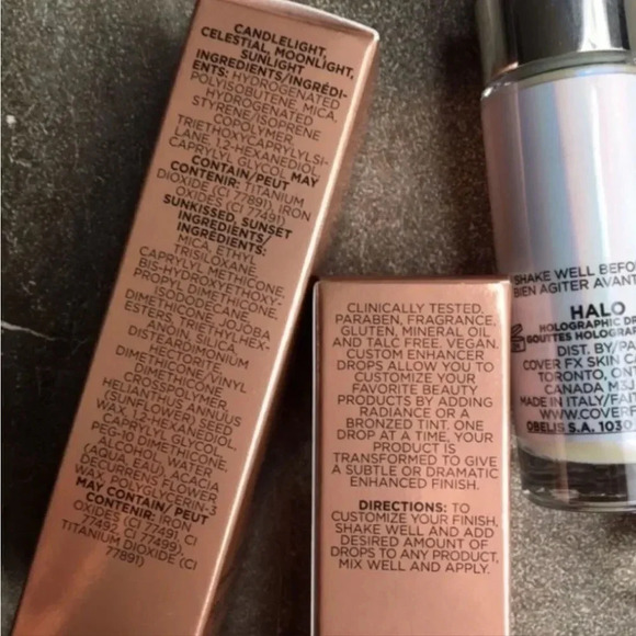 NWT! COVER FX Custom Enhancer Drops / Highlighter - Picture 14 of 16